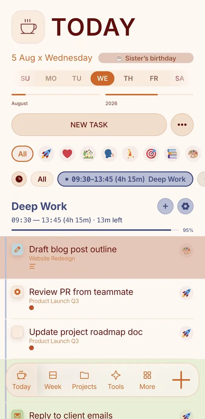 Project Terracotta theme