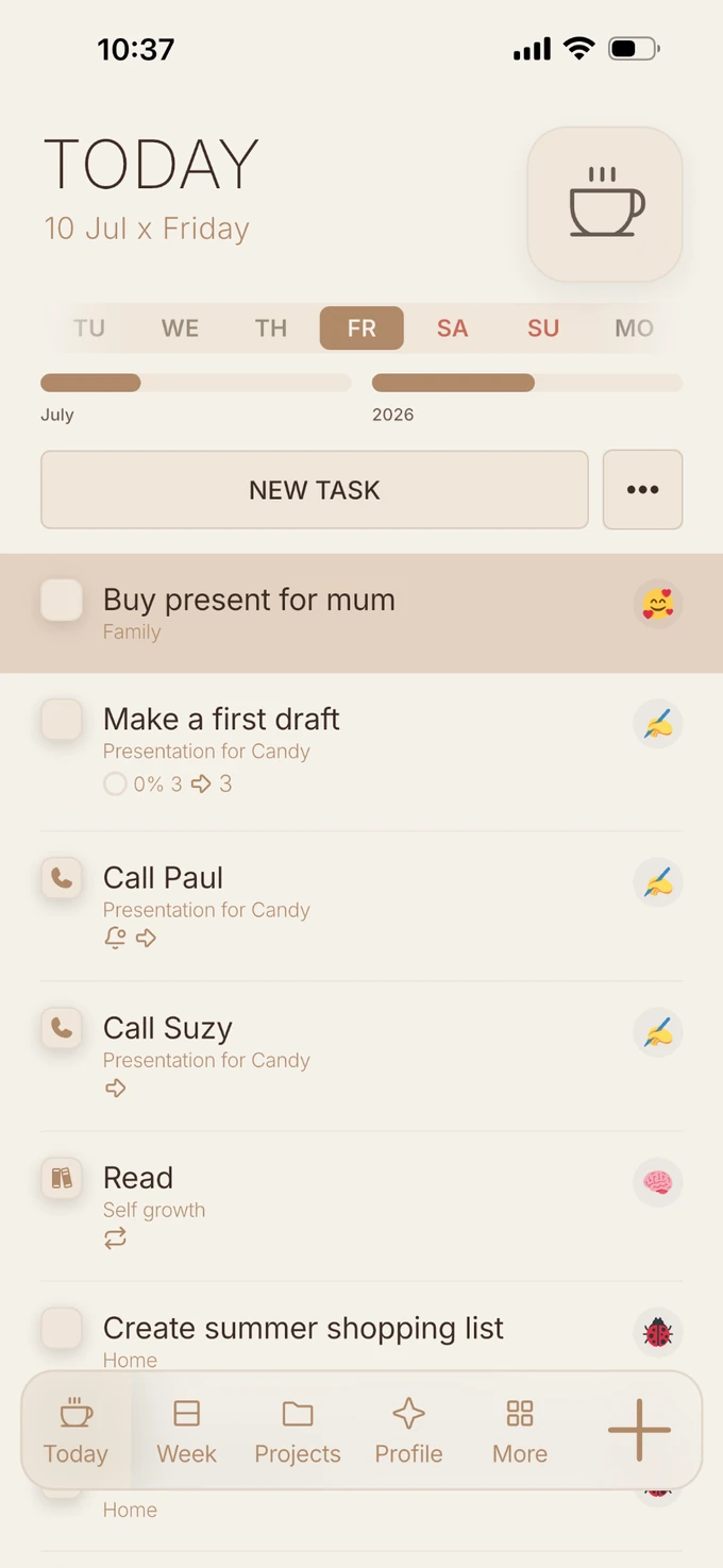 Project Coffee theme